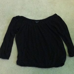 American Eagle Outfitters Black 3/4 Long Sleeve